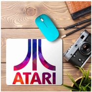 Art Hediye Atari Logo Renkli Baskılı 23x19 cm Mouse Pad