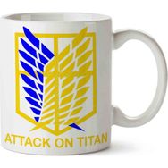 Art Hediye Attack On Titan Logo Kupa Bardak
