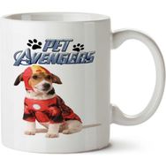 Art Hediye Avengers Infinity War Köpek Pati.png Iki Tarafı Baskılı Kupa Bardak