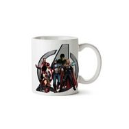Art Hediye Avengers Iron Man Captain America Thor Iki Tarafı Baskılı Kupa Bardak