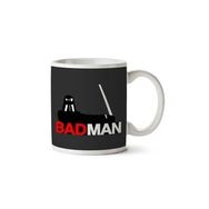 Art Hediye Bad Man Darth Vader Mad Men Logo Star Wars İki Tarafı Baskılı Kupa Bardak