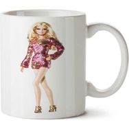 Art Hediye Barbie-Doll-Png-Hd Baskılı Kupa Bardak