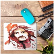 Art Hediye Barış Manço Baskılı 23x19 cm Mouse Pad