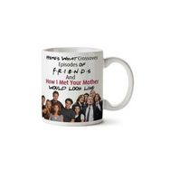 Art Hediye Barney Stinson Friends How I Met Your Mother Iki Tarafı Baskılı Kupa Bardak