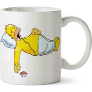 Art Hediye Barth Simpson Tembel Baskılı Kupa Bardak