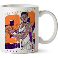 Art Hediye Basketbol Deandre Ayton Baskılı Kupa Bardak