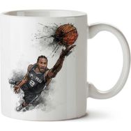 Art Hediye Basketbol Kawhi Leonard Baskılı Kupa Bardak