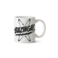 Art Hediye Bazinga Bazinga İki Tarafı Baskılı Kupa Bardak