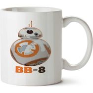 Art Hediye Bb-8 - Star Wars.png Iki Tarafı Baskılı Kupa Bardak
