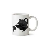 Art Hediye Beauty And The Beast Mrs Potts Chip Musical Silhouette Baskılı Kupa