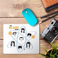 Art Hediye Big Bang Teori Baskılı 23x19 cm Mouse Pad