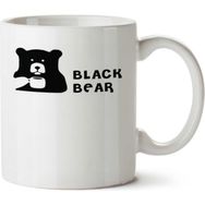 Art Hediye Black Bear İki Tarafı Baskılı Kupa Bardak