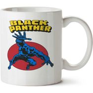 Art Hediye Black Panter Renkli 02 İki Tarafı Baskılı Kupa Bardak