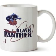 Art Hediye Black Panter Yün Oyun İki Tarafı Baskılı Kupa Bardak