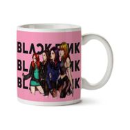 Art Hediye Black Pink Blackpink Üç Yazılı Iki Tarafı Baskılı Kupa Bardak