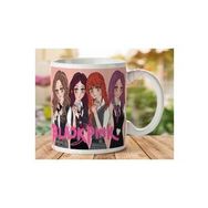 Art Hediye Black Pink Grup Müzik Kupa İki Tarafı Baskılı Kupa Bardak
