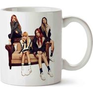 Art Hediye Blackpink Black Pink Koltukta Kupa Bardak