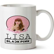 Art Hediye Blackpink Black Pink Lisa 2 Iki Tarafı Baskılı Kupa