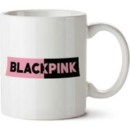 Art Hediye Blackpink Black Pink Logo Iki Tarafı Baskılı Kupa