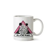 Art Hediye Blackpink Black Pink Piramit Iki Tarafı Baskılı Kupa