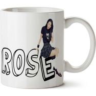 Art Hediye Blackpink Black Pink Rose.png iki Tarafı Baskılı Kupa Bardak