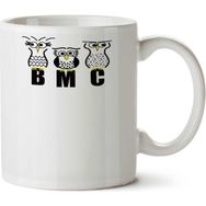 Art Hediye Bmc Owls 3 Baykuş İki Tarafı Baskılı Kupa