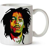 Art Hediye Bob Marley Baskılı Kupa Bardak