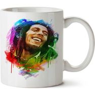 Art Hediye Bob Marley İki Tarafı Baskılı Kupa Bardak