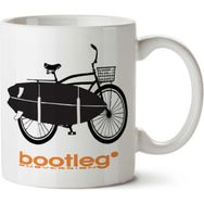 Art Hediye Bootlegsurfbike Moto Bisiklet İki Tarafı Baskılı Kupa