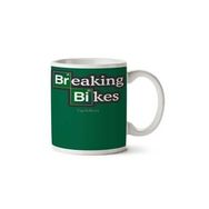 Art Hediye Breaking Bikes Bisiklet Kırıcı Iki Tarafı Baskılı Kupa Bardak