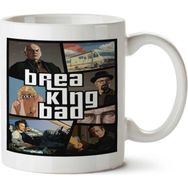 Art Hediye Breaking Gta İki Tarafı Baskılı Kupa