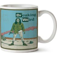 Art Hediye Breaking Weird Garip Periyodik Cetvel Iki Tarafı Baskılı Kupa Bardak