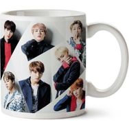 Art Hediye Bts 7'li Bangtan Boys İki Tarafı Baskılı Kupa