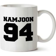 Art Hediye Bts Exo Namjoon 94 İki Tarafı Baskılı Kupa