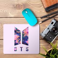 Art Hediye Bts Logo Baskılı 23x19 cm Mouse Pad