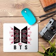 Art Hediye Bts Loud Clear Red Baskılı 23x19 cm Mouse Pad