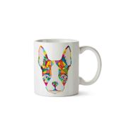 Art Hediye Bulldog Rainbow Kupa Bardak