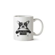 Art Hediye Bulldogs İki Tarafı Baskılı Beyaz Kupa