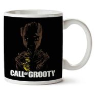 Art Hediye Call Of Grooty Guardians Of The Galaxy Iki Tarafı Baskılı Kupa Bardak