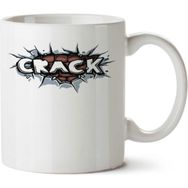 Art Hediye Camisa Crack İki Tarafı Baskılı Kupa