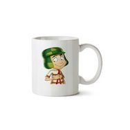 Art Hediye Camisa Do Chaves İki Tarafı Baskılı Kupa