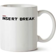 Art Hediye Canal Insert Break İki Tarafı Baskılı Beyaz Kupa