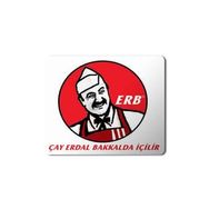 Art Hediye Çay Erdal Bakkalda İçilir Erb Baskılı 23x19 cm Mouse Pad