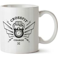 Art Hediye Charce Crossfit İki Tarafı Baskılı Kupa Bardak