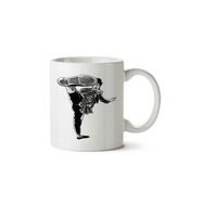 Art Hediye Charlie Chaplin Bruce Lee İki Tarafı Baskılı Kupa Bardak