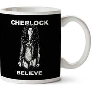 Art Hediye Cherlock Sherlock Holmes Cher İki Tarafı Baskılı Kupa Bardak