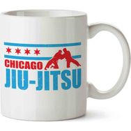 Art Hediye Chicago Jiu Jitsu Baskılı Kupa Bardak