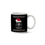 Art Hediye Christmas Cheer Darth Vader Star Wars Christmas Knit Iki Tarafı Baskılı Kupa Bardak