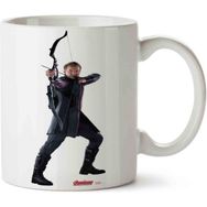 Art Hediye Clint Barton Fury Hawkeye İki Tarafı Baskılı Kupa Bardak