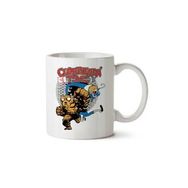 Art Hediye Clobbering Time Fantastic Adventure İki Tarafı Baskılı Beyaz Kupa